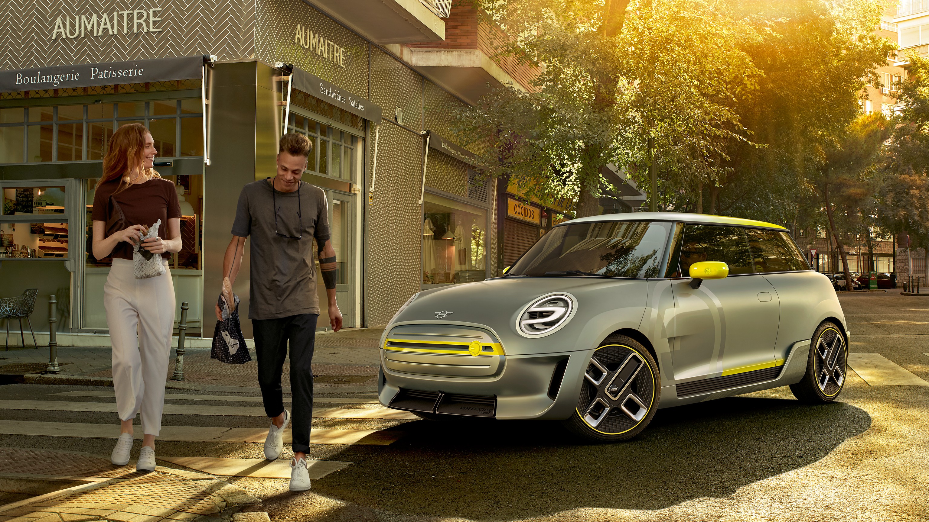 Ý tưởng xe điện MINI Electric – phía trước